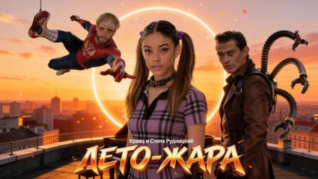 Стёпа Рудницкий и Кравц не поделили актрису в клипе «Лето — Жара», который SFEROOM AI сделал по Стёпа Рудницкий и Кравц не поделили актрису в клипе «Лето — Жара», который SFEROOM AI сделал по